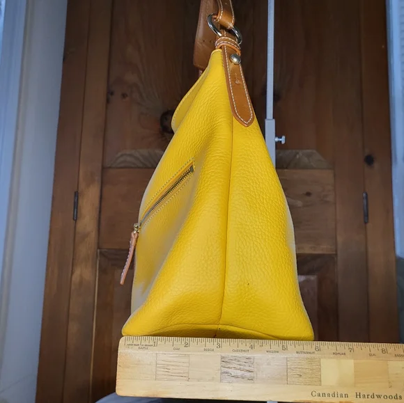 Dooney & Bourke Leather Shoulder Bag - Picture 9 of 13